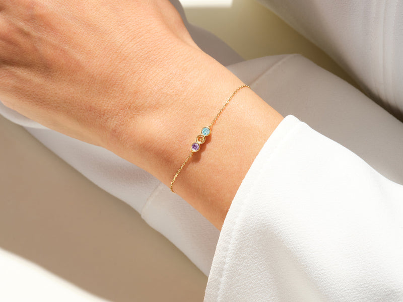 Harmony Birthstone Bracelet