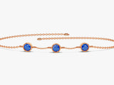 Station Birthstone Bracelet