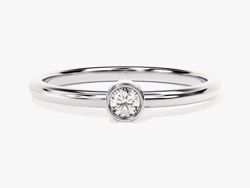 Solo Diamond Birthstone Ring