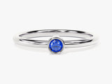 Solo Sapphire Birthstone Ring