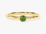 Solo Emerald Birthstone Ring