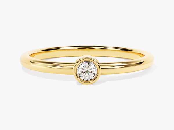 Solo Diamond Birthstone Ring