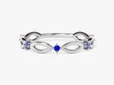 Loop Sapphire Birthstone Ring