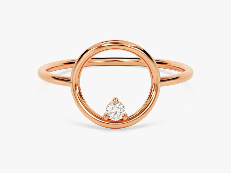 Orbit Diamond Birthstone Ring