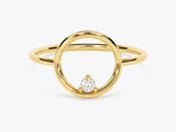 Orbit Diamond Birthstone Ring