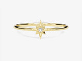 Starburst Diamond Birthstone Ring