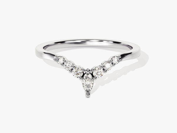 Contour Diamond Birthstone Ring