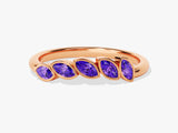 Vine Amethyst Birthstone Ring