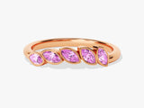 Vine Pink Tourmaline Birthstone Ring