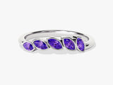 Vine Amethyst Birthstone Ring