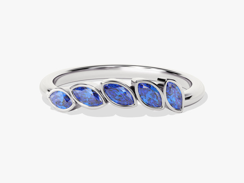 Vine Sapphire Birthstone Ring