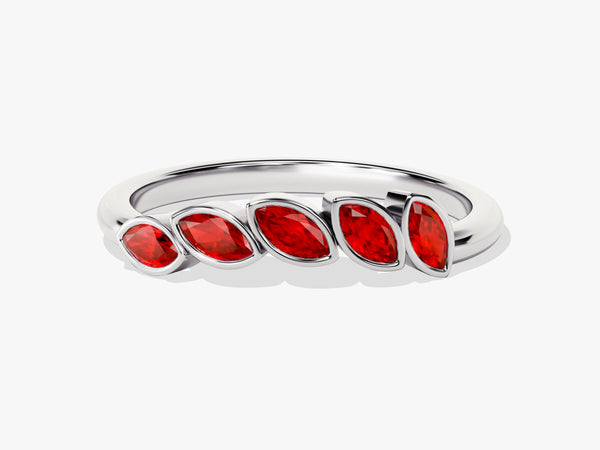 Vine Ruby Birthstone Ring