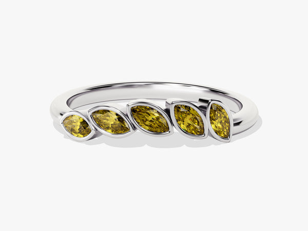 Vine Peridot Birthstone Ring