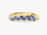 Vine Sapphire Birthstone Ring