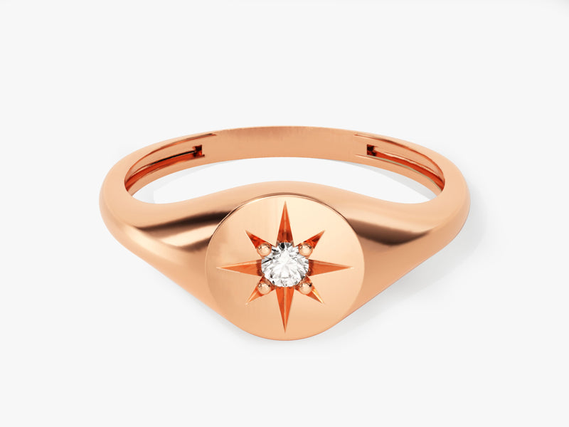 Polaris Diamond Birthstone Ring