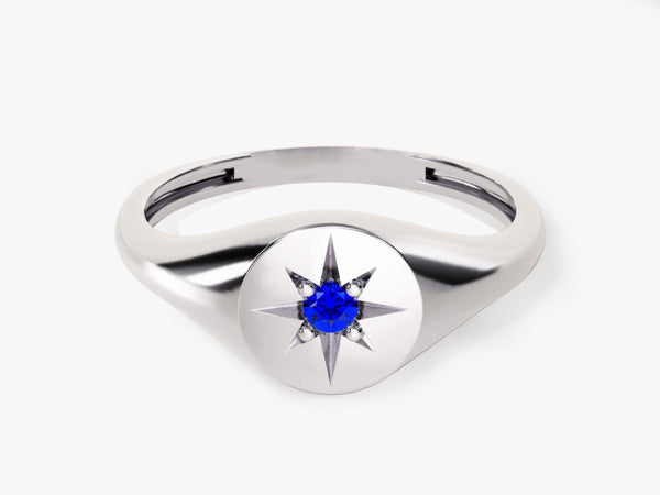 Polaris Sapphire Birthstone Ring