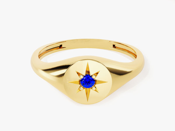 Polaris Sapphire Birthstone Ring