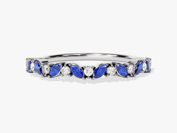 Blossom Sapphire Birthstone Ring