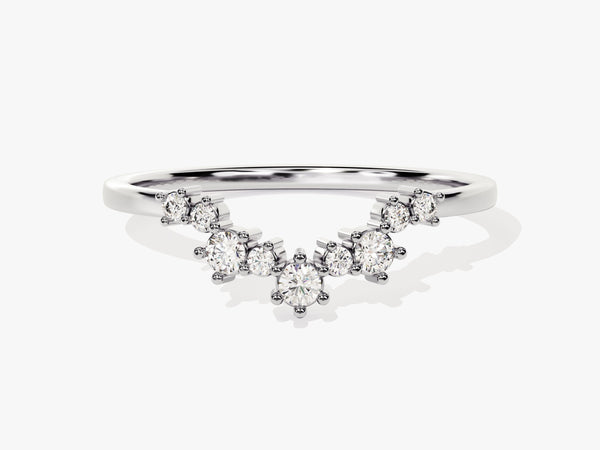 Diamond Birthstone Crown Ring