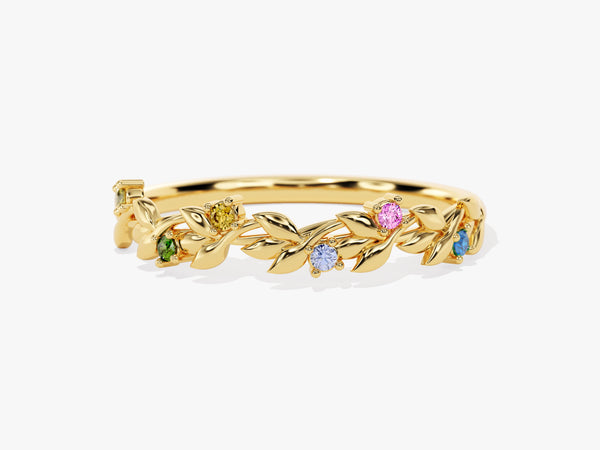 Blooming Birthstone Ring