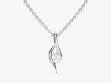 Solitaire Diamond Birthstone Necklace