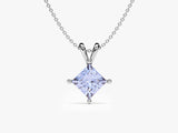 Princess Alexandrite Birthstone Necklace