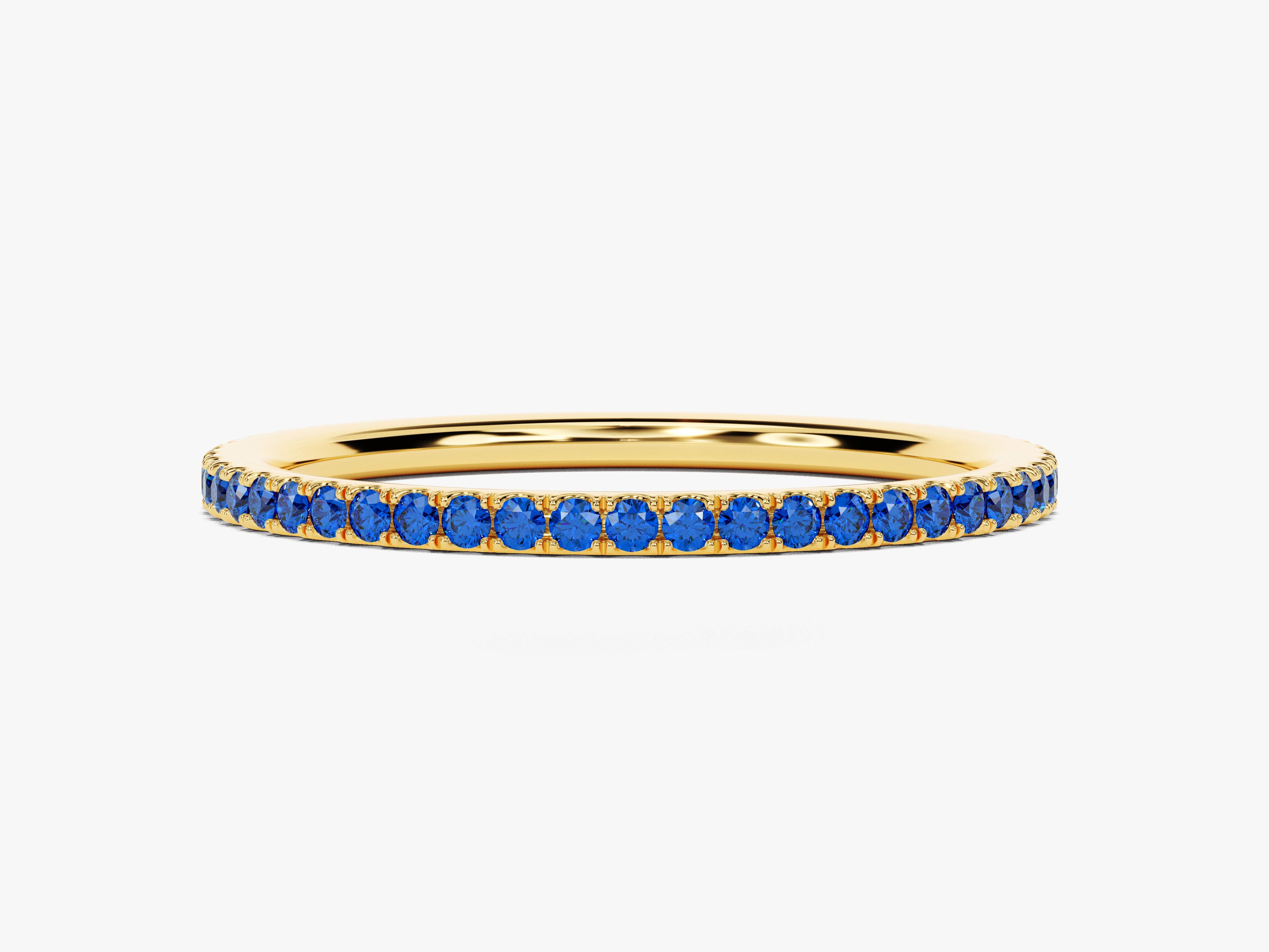 Sapphire Birthstone Eternity Ring