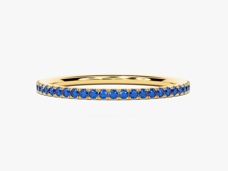 Sapphire Birthstone Eternity Ring